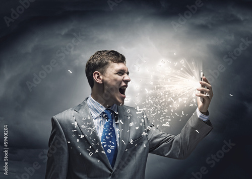 Photo: Aggressive business Aggressive business