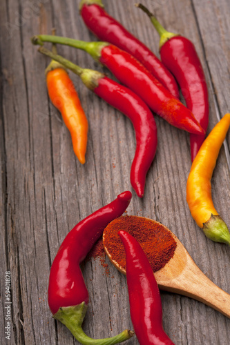 Photo: red chili peppers red chili peppers