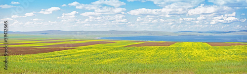 Photo: beautiful landscape near lake beautiful landscape near lake