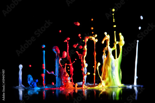 Photo: paint explosion paint explosion