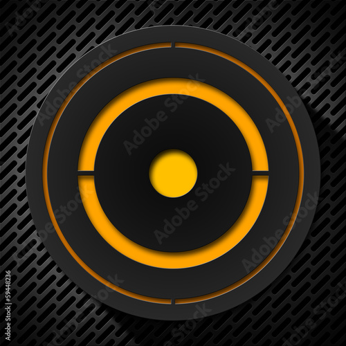 Illustration: Circles and Grid - Abstract Background Circles and Grid - Abstract Background