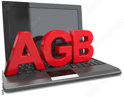 Illustration: Laptop AGB Laptop AGB