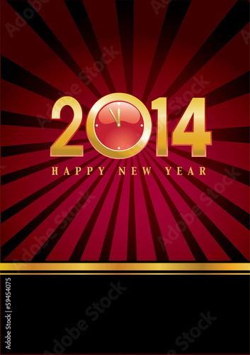 Vector: happy new year 2014 Illustrations happy new year 2014 Illustrations