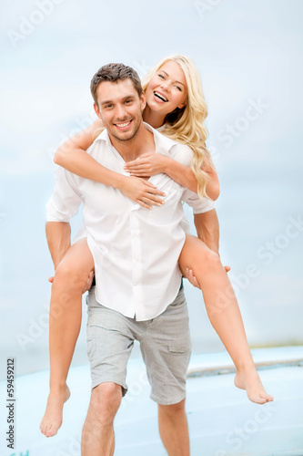 Photo: couple at seaside couple at seaside