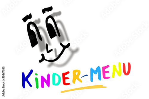 Illustration: Kindermenu... Kindermenu...