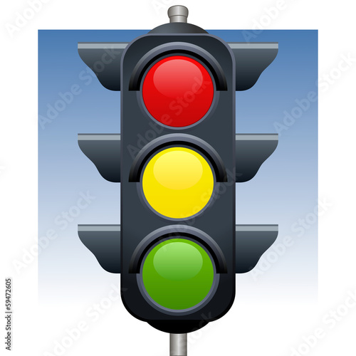 Vector: Traffic light Traffic light