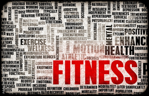 Illustration: Fitness Concept Fitness Concept
