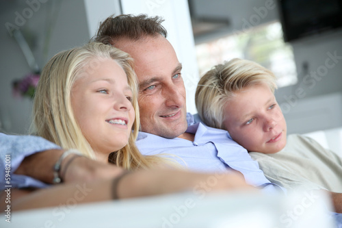 Photo: Single daddy enjoying being with kids Single daddy enjoying being with kids