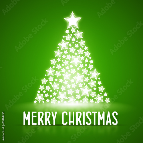 Illustration: green christmas green christmas