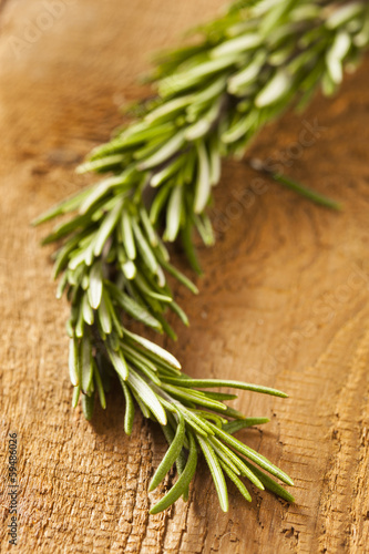 Photo: Fresh Organic Green Rosemary Fresh Organic Green Rosemary