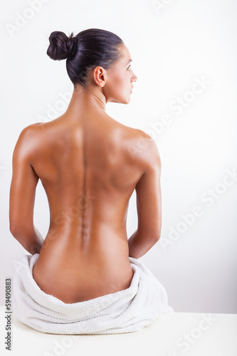 Photo: Woman's back Woman's back