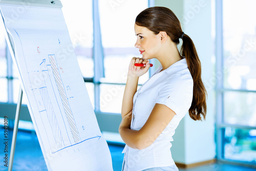 Photo: Confident businesswoman Confident businesswoman