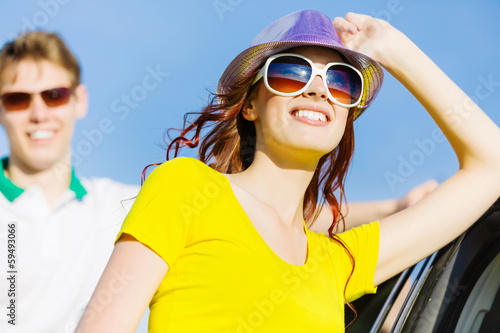 Photo: Couple near car Couple near car