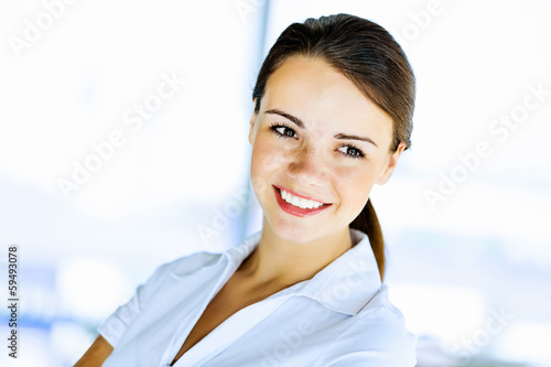 Photo: Confident businesswoman Confident businesswoman