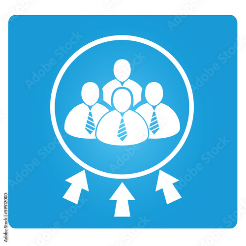Vector: target group target group
