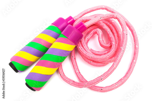 Photo: a skipping rope a skipping rope