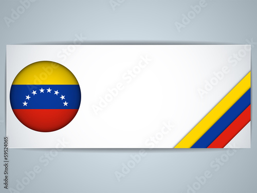 Vector: Venezuela Country Set of Banners Venezuela Country Set of Banners