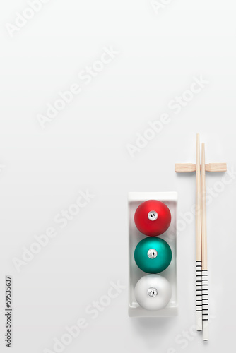 Photo: Traffic light rolls. Traffic light rolls.