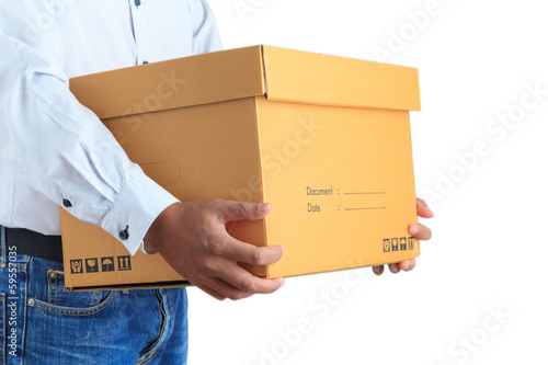 Photo: Delivery man Delivery man