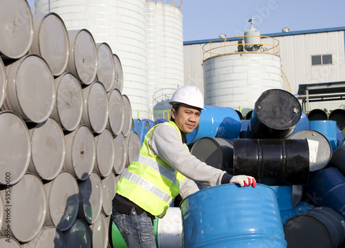 Photo: Factory worker Factory worker