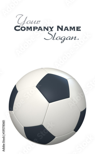 Illustration: Classic soccer ball Classic soccer ball