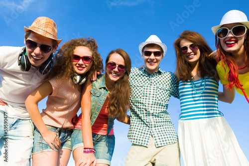 Photo: Group of young people Group of young people