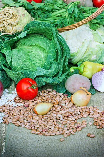 Photo: Fresh organic vegetables Fresh organic vegetables