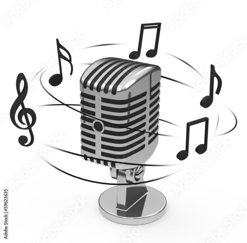 Illustration: Die Musik Die Musik