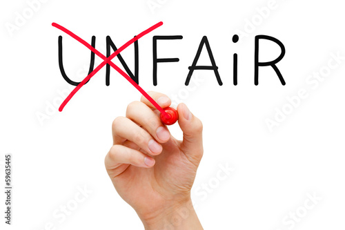 Photo: Fair Not Unfair Fair Not Unfair