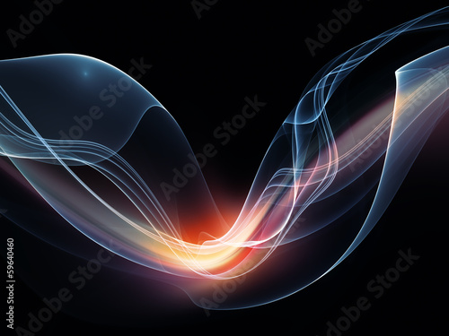 Illustration: Realms of Fractal Waves Realms of Fractal Waves