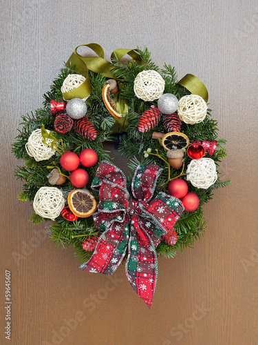 Photo: Christmas wreath Christmas wreath