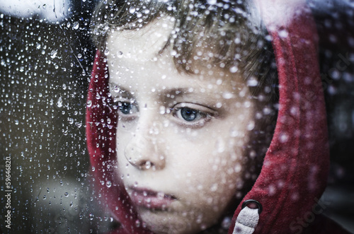 Photo: Depressed little kid Depressed little kid