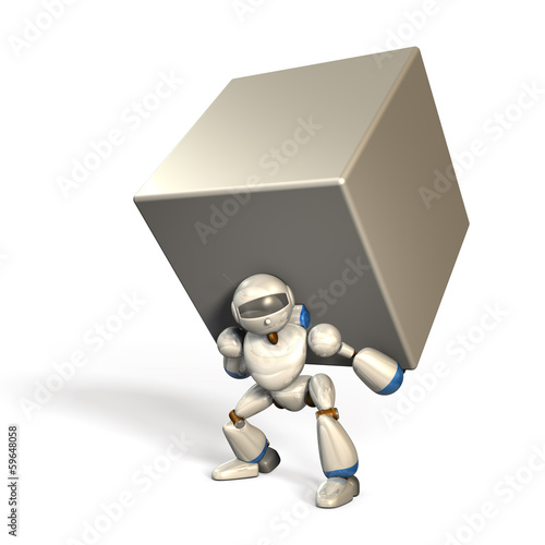 Illustration: Powerful Robot Powerful Robot