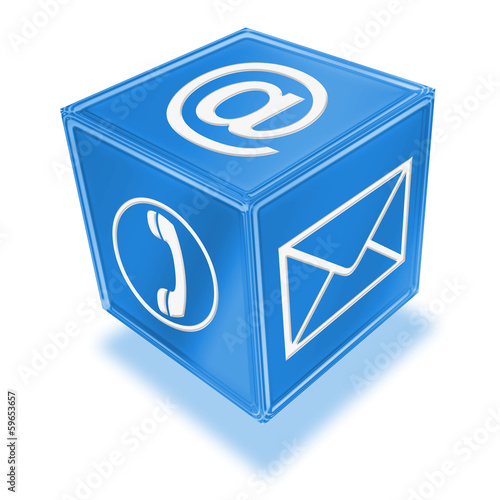 Illustration: Cubo contatti Cubo contatti