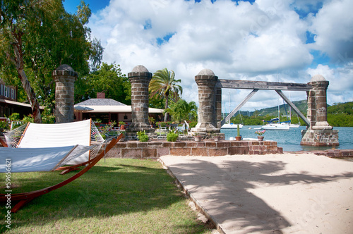 Photo: Nelson's Dockyard near Falmouth, Antigua, Caribbean Nelson's Dockyard near Falmouth, Antigua, Caribbean