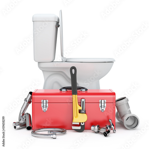 Illustration: Plumber tools Plumber tools