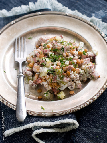 Photo: Lentil salad Lentil salad