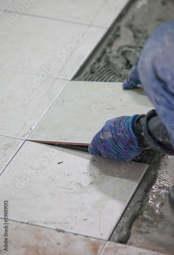 Photo: tiler at home renovation work tiler at home renovation work