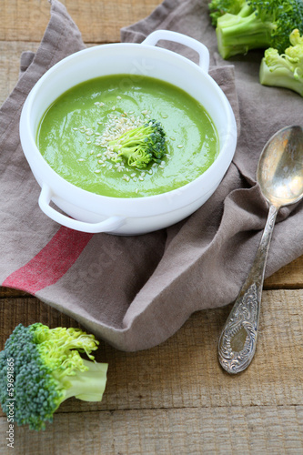 Photo: fragrant broccoli soup fragrant broccoli soup