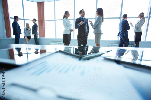 Photo: Business communication Business communication