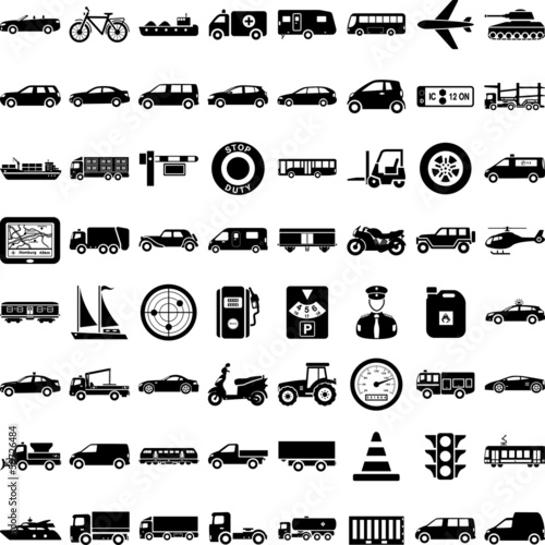 Vector: Shapes Transport Shapes Transport