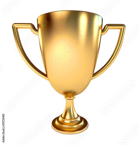 Illustration: Gold Trophy Cup Gold Trophy Cup