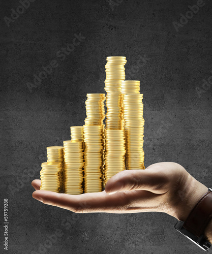 Photo: gold coins city gold coins city