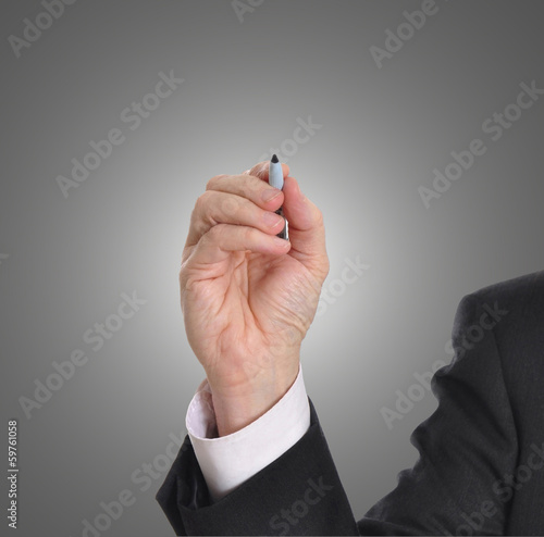 Photo: Business message Business message