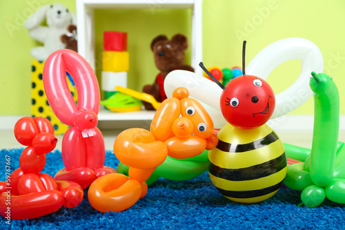 Photo: Simple balloon animals and other toys Simple balloon animals and other toys