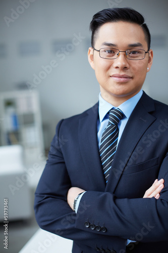 Photo: Confident businessman Confident businessman