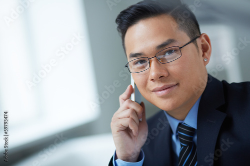 Photo: Man calling Man calling