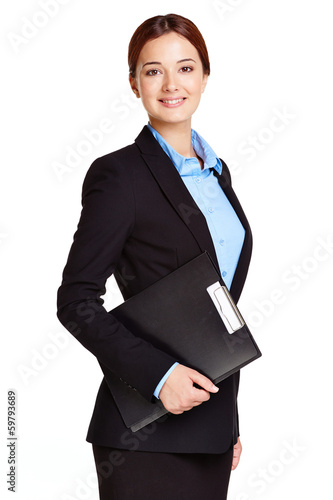 Photo: Businesswoman in suit Businesswoman in suit