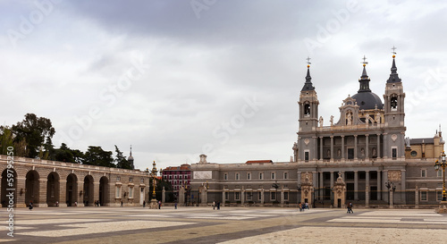 Photo: Almudena Cathedral in Madrid Almudena Cathedral in Madrid