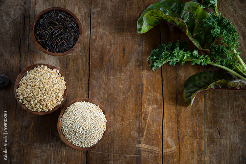 Photo: Brown Rice, Quinoa and Wild Rice Brown Rice, Quinoa and Wild Rice
